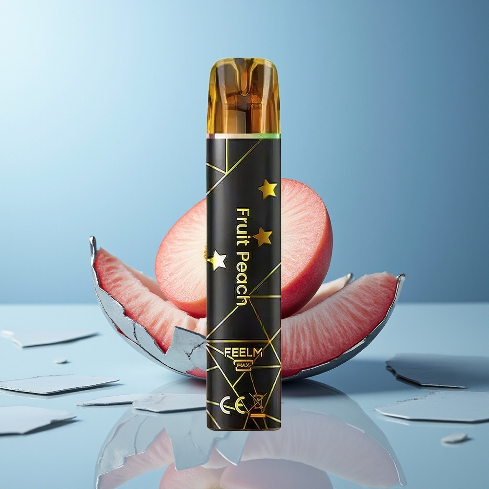JNR Black&Golden 800 Pufs Dispozabilni Vape Sadje Breskeva 2% Nikotina