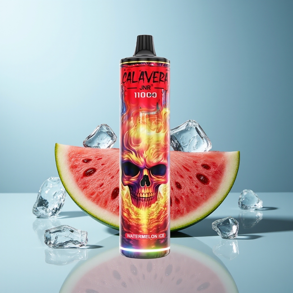 JNR Calavera 11000 Puffov Dispozabilni Vape Lubenica Led + 850 mAh
