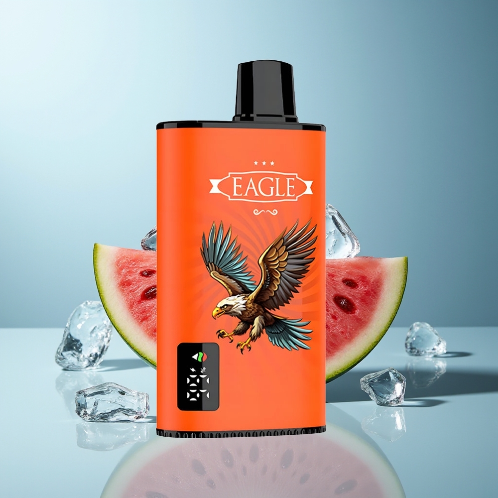 JNR EAGLE Smart 23000 Puhov Dispozabilni Vape Lubenika Led + Nastavljiv Pretok Zraka
