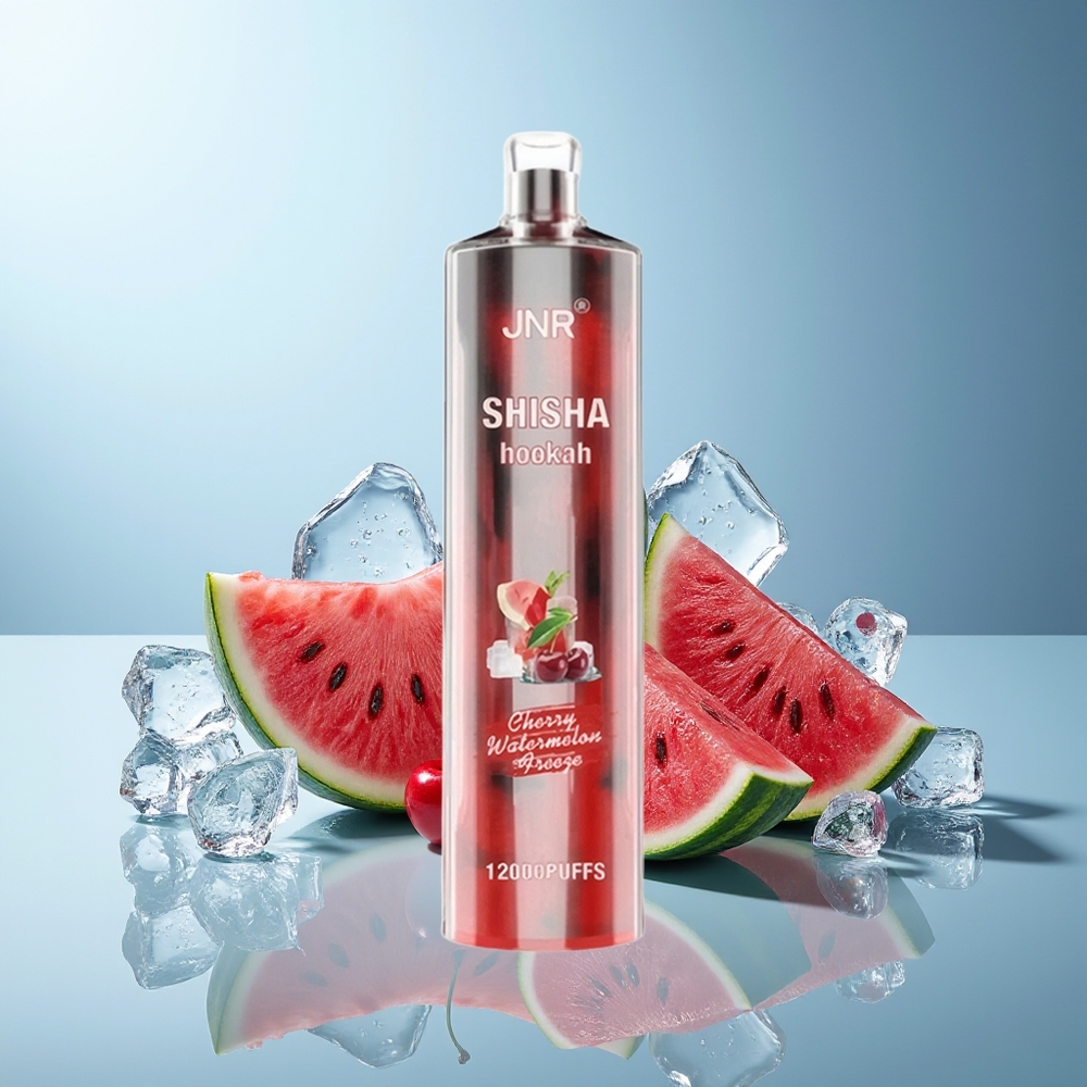 JNR Shisha Hookah 12000 Puffs Češnja Lubenica Freeze 750mAh