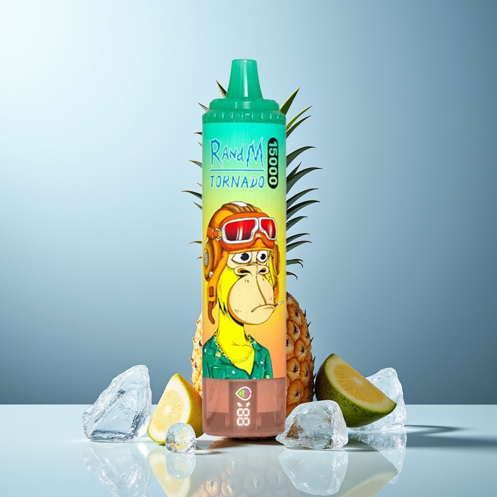 RandM Fumot Tornado 15000 Pih Pineapple Ice LCD