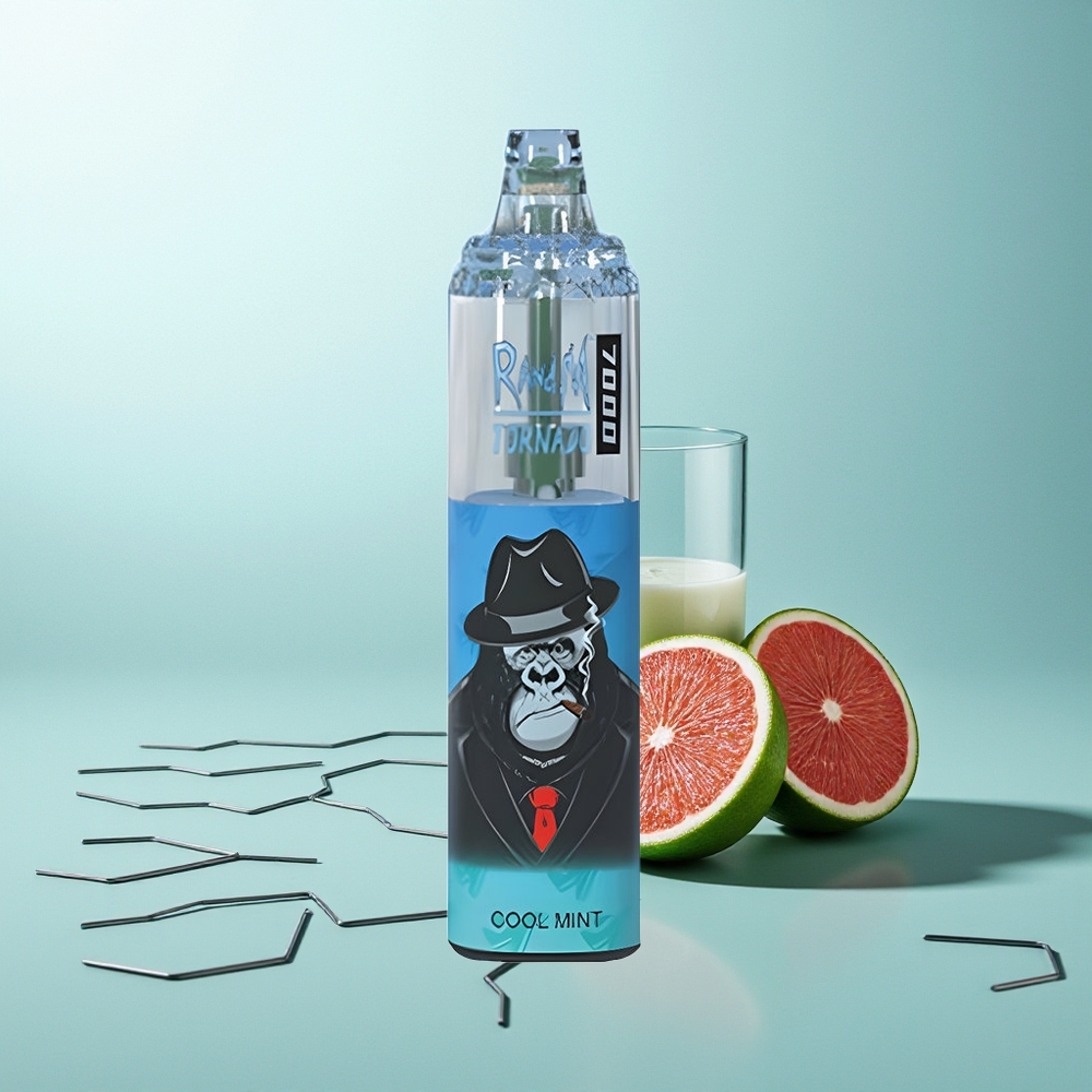 RandM Fumot Tornado 7000 Pihljanj Hladna Meta RGB Light