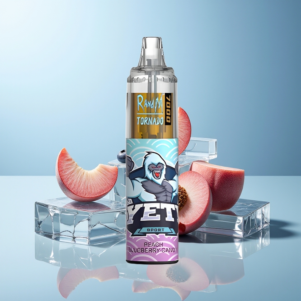 RandM Fumot Tornado 7000 Pofov Marelika Borovnica 14 ML