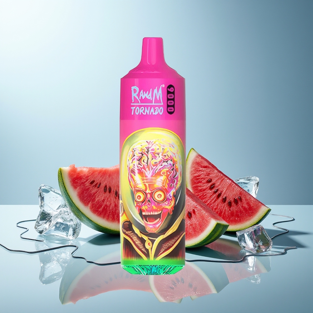 RandM Fumot Tornado 9000 Puffov Malina Lubenica 18 mL