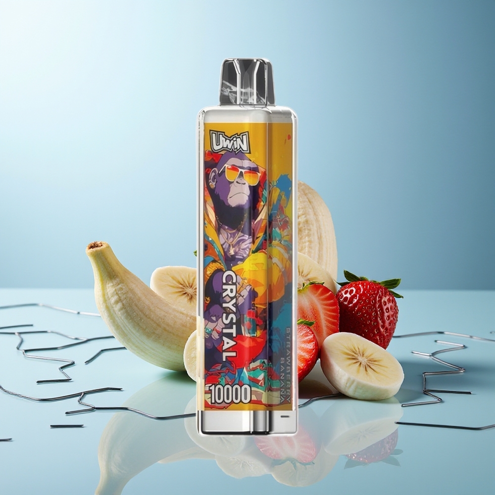 UWIN Crystal 10000 Puffov Jagoda Banana RGB