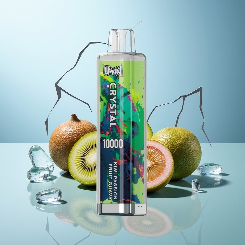 UWIN Crystal 10000 Pufi Kiwi Pasijonka Guava RGB Luči