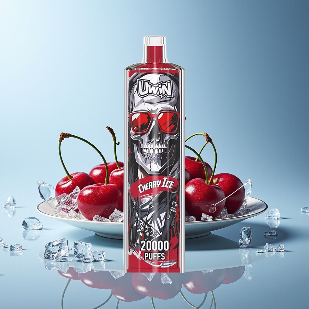 UWIN Shisha Hookah Crystal 20000 Pih Češnja Led