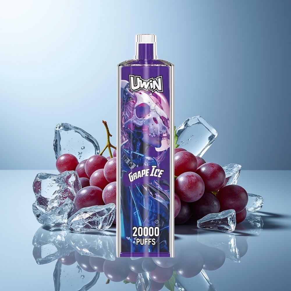 UWIN Shisha Hookah Crystal 20000 Pufi Ledeno Grozdje Mesh Coil