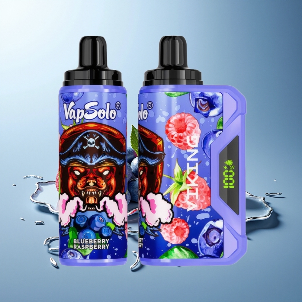 VapSolo VIKING 12000 Pofov Borovnica Malina Tip-C