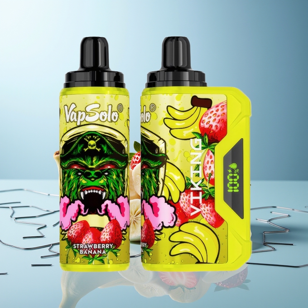 VapSolo VIKING 12000 Pufi Jagoda Banana Tip-C