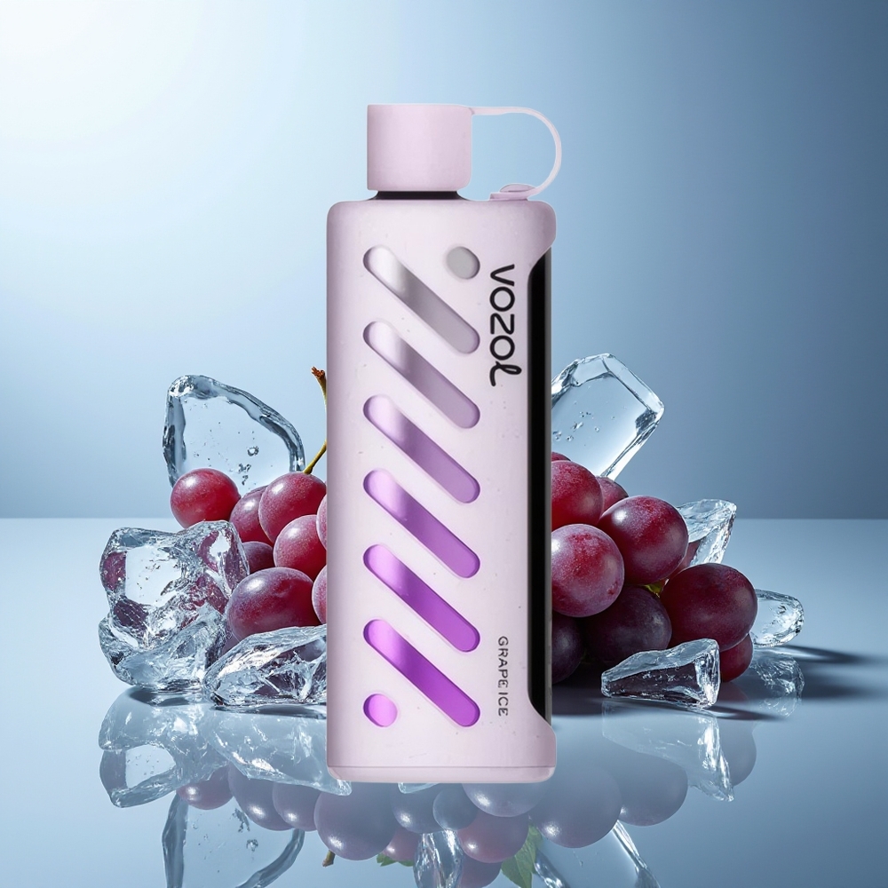 VOZOL Gear Shisha 25000 Pufov Dispozabilna Vape Grozdni Led+Dvojni Mesh Način