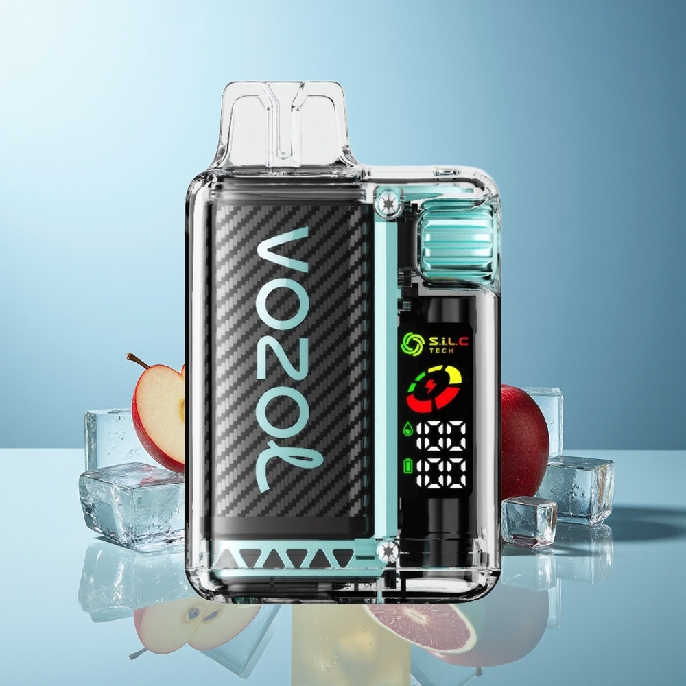 VOZOL Vista 20.000 Puffov Poljedrenični Led Kombinacija Z OLED Zaslonom